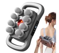 8 Head Massage Gun Deep Tissue Handheld Massager 3 Modes & 30 Speed, Electric Massager Tool Muscle Massage Gun for Legs, Arms, Waist, Back, Buttocks Full Body Muscle Relaxation Pain Relief