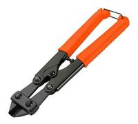 8” Heavy Duty Bolt Cutter - CR-MO Alloy Steel Mini Wire & Chain Cutter with Hardened Jaws (56-60 HRC), Anti-Slip Rubber Handles, Portable 210mm Metal Cutting Tool