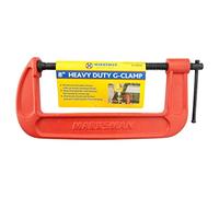 8" Heavy Duty G Clamp - Iron Wood Working Tool DIY Two Inch Welding Support Clamps | Cast Iron Wood Working Metal Welding, Multi Purpose Strong Grip, Durable Multi Purpose