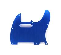 8 Hole Anodized Aluminum Tele Pickguard Modern Style TL Pick Guard for Tele/Telecaster (Blue)