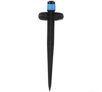 8-Hole Drip Irrigation Sprinkler PVC Adjustable Flow Quick-Connect Ground