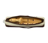 8-hole German F-maple Detachable Flute, Recorders Musical Instruments Adult Baroque Alto 3-segment Recorder, With Storage Bag, Cleaning Stick And Lanyard(German F)