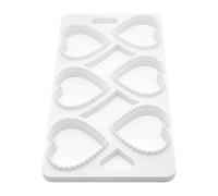 8-Hole Heart Round Square Dumpling Press - Pasta Cutter Tool | |Kitchen Pastry & Wonton Making Machine - Heart Round Square Pasta Cutter - Multi-Shape 8-Hole Dumpling Press - Press