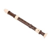 8 Hole Recorder ABS Resin Material Detachable Comfortable Playability with Protective Case for Kids Adults Beginner (Coffee)