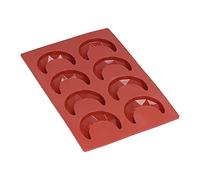 8 Hole Silicone Crescent Mold, Ice Cube Tray Moon Chocolate Mold Moon Shape Silicone Cake Pan Kitchen Bakeware Tools for Making Chocolates