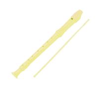 8 Hole Soprano Recorders ABS Recorder Instrument Musical Flute for Kids Music Education (Yellow),reed, recorder