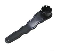 8 Hole Spiral Valve Wrench For Inflatable Boat For Kayak Paddleboard, Nylon Air Pump Tool With Ergonomic Handle, Black(Black)