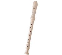 8-hole Treble Flute Instrument, Recorders Musical Instruments Students Practice German Recorders, Wind Instrument With Cleaning Stick, Multiple Colors(White)