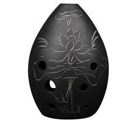 8 Holes Black Ocarina C Tone Beginner Flute Aldult Ocarina Chinese Traditional Musical Instruments Gifts