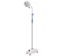 8 Holes LED Surgical Light, Floor Standing Medical Examination Lamp, Brightness & Height Adjustable, for Outpatient, ENT