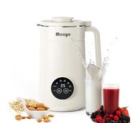 8 in 1 Automatic Nut Milk Maker Machine,35oz Multi-Functional Soy Milk Maker with 10 Blades, Plant-Based, Oat, Almond, Dairy Free Beverages with 12h Timer, Heating, Auto-clean, Keep Warm 2h