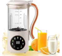 8-in-1 Automatic Soy Milk Maker with Self-Cleaning, 24H Timer, Boiling and Keep Warm Functions for Almond and Oat Milk Preparation