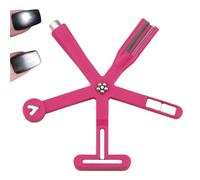 8 in 1 Cat Eye Magnet for Nails, Professional Nail Magnet Tool with Silicone Sleeve for Cat Eye Gel Polish, Multi-Functional Magnetic Nail Art Stick for Heart, Flower, and French Effects (pink)