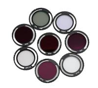 8 in 1 Drone Camera Lens Filter Set, ND8, ND16, ND32, ND64, UV, CPL, Star, Night Filter Kit for Avata 2, Producing Dazzling Starlight Effect, and Enhancing HD Quality