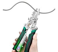 8 in 1 Electric Wire Stripper | Cable Scissors, AC DC Detector Repair Tool for Installation Lighting Assembly Cables Automotive Electrical Projects and