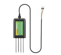 8-in-1 For RS485 Soil Sensor for pH | Humidity | Temperature | Salinity | NPK Measurement with For Modbus RTU Protocol | IP68 Waterproof Stainless Steel Probe for Smart Farming and