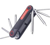 8 in 1 Multifunction Folding Screwdriver Set R'deer Universal Pocket Portable (Phillips PH0-PH3, Slotted 3.0-7.0) Bike Maintenance Tool Kit