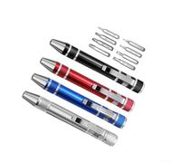 8-In-1 Multifunction Screwdriver Pen Kit,ortable Repair Hand Screwdriver,Precision Screwdriver,Compact Tool For DIY Repair Projects (Black)