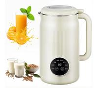 8-in-1 Nut Milk Maker, 1200ml Automatic Soy Milk Maker with Delay Start, Keep Warm and Self-Cleaning Baby Food Processor for Almond Milk, Oat Milk, Cashew Milk, Soups and Smoothies