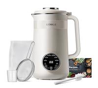 8 in 1 NutMilk Maker Blender, 32oz Homemade Almond, Oat, Coconut, Soy, Plant Based Beverages, Automatic Soybean Milk Machine with Delay Start/Keep Warm/Boil Water, White