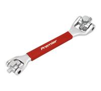 8-In-1 Oil Drain Plug Wrench - Hex & Square Keys - Various Sizes - Removal Tool