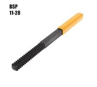 8-in-1 Thread Restorer File Set 0.75-3.0mm High Hardness Heat-Treated Steel for External Threads on Bolts Studs and Pipes Compatible with(11-28)