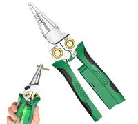 8-in-1 Tool, 8 in 1 Wire Stripper with Voltage Tester, Cable Strippers/Cutters with Plier, Crimper, Splitting, Multi-Function Electric Wire Stripping Tool for Electrician and Car Repair