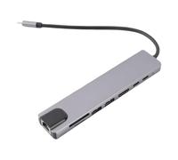 8 in 1 USB C Docking Hub, Expan Dock with nition Multimedia Interface, 87W PD Fast Charging, 4K, RJ45 Ethernet, USB 3.0 Ports, Memory Card Reader for Laptop,