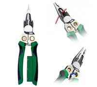 8 -in- 1 Wire Stripper Twister, Multi-Function Electric Wire Stripping Tool for Scraping and Pressing Wires with Voltage Test Pressing Wires with Electrician Repair Tool