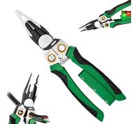 8 in 1 Wire Stripper with Voltage Tester, 2025 New Multi-Function Electric Wire Stripping Tool for Cutting and Pulling Pliers, Electric Pliers, Electrician Repair Tool 1PCS