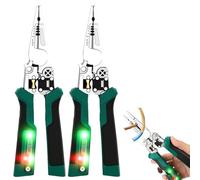 8 in 1 Wire Stripper with Voltage Tester,2026 New Heavy Duty Wire Stripping Tool,Multifunctional WireStripper Twister for Cutting and Pulling Wires Cable Scissors,Voltage Tester Pliers for Home Office