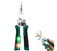 8 in 1 Wire Stripper with Voltage Tester,2026 New Heavy Duty Wire Stripping Tool,Multifunctional WireStripper Twister for Cutting and Pulling Wires Cable Scissors,Voltage Tester Pliers for Home Office