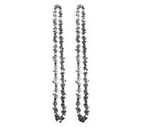 8 Inch 1/4" LP Electric 45 Knots 22 Knives Chainsaw Chains Logging Saw Blade Pruning Chain Accessories Wood Cutting(2pcs 8-inch Chain)