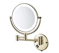 8-inch 3X Magnification Two-Sided Swivel Wall Mounted Vanity Makeup Mirror for Ladies' Daily Makeup
