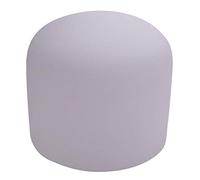 8 Inch 432Hz Singing Bowl Sound Note C Root Chakra Ice Quartz Crystal with Rubber Ring