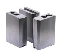 8 inch 50 60 70 80 mm Heighth Hollow Soft Jaw for CNC Hole Machining(8 inch 95X35X40)
