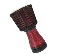 8-inch African Drum Professional Performance Mahogany And Sheepskin African Tambourine African Drum for Beginners (Color : D)