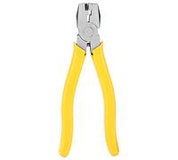 8 Inch Aluminum Frame Folding Pliers, V - Groove Notch Cutter, 90 Degree Bending Tool with Chrome Vanadium Steel Jaw, Ergonomic Handle for Photo Frame and Aluminum Frame Cutting