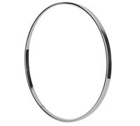 8 Inch Banjo Tension Hoop, Steel Musical Instrument Part, Plated Replacement for Rusty or Broken Hoops, Durable Skin Hoop with Smooth Surface for DIY Lut