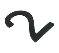 8 Inch Black Floating House Numbers Modern Solution for Displaying Home and Business Addresses with Clear Visibility (2)