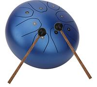 8-Inch C Key Steel Tongue Hand Pan with Mallets & Bag, Ethereal Percussion Instrument for Meditation, Music Education, Spiritual Healing & Relaxation, Beginners