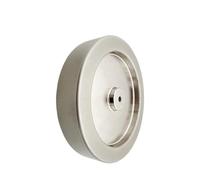 8 Inch CBN Grinding Wheel Tormek T-4 System 200mm*38mm*12mm For Sharpening High-Speed Steel HSS Tools Right/Round Angle(Round 1000 grit)