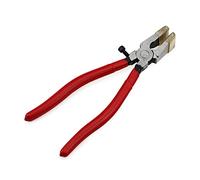 8 Inch Cutting Glass Pliers Breaking Stained Glass Tool Handle Flat Edge Trimming Destruction Pliers Hand Tool Flat Glass Pliers