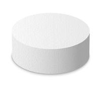 8" Inch Diameter Round Cake Polystyrene Modelling Dummy 5" inch Deep