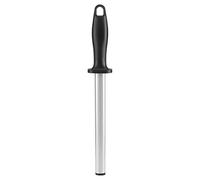 8 Inch Diamond - Coated Knife Sharpening Steel Rod, Professional Kitchen Sharpener for Bread, Chef and Scissors, with Comfort - Grip Handle and Hanging Loop