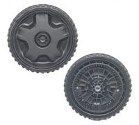 8 Inch Drive Wheel Assembly 53 Tooth Plastic Rubber(2pcs)