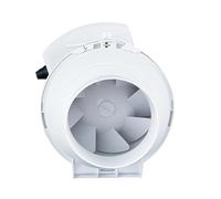 8 Inch Duct Fan Powerful Inline Extractor Fan 220V Duct Blower Indoor Air Exhaust Booster for Workshop Underground Tent Industrial Ventilation