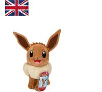 8-Inch Eevee Plush - Colorful and Soft Pokémon Toy for Play and Collectibles