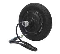 8 Inch Electric Scooter Hub Motor 36V 350W Brushless Hub Motor with Tire 200mm Diameter 45mm Tire Width 70mm Opening Width Double Sided Threaded Shaft
