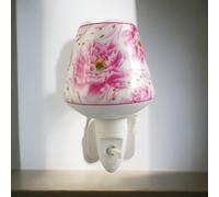 8 INCH FLORAL LED NIGHTLIGHT PINK BLOOMS